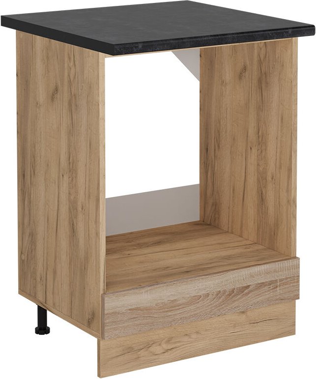 Vicco - Herdumbauschrank R-Line, Sonoma, 60 cm , ap Anthrazit