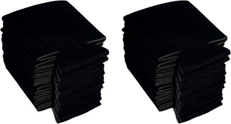 Thumbnail - Tlily - 20 Stücke Neopren Dose KüHler Trink Becher Flaschen HüLle Isolator Wickel Abdeckung Neu Schwarz