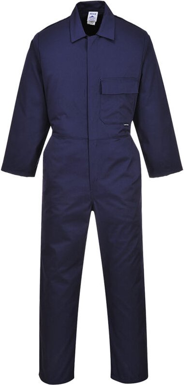 Thumbnail - Portwest 2802 Standard Overall Blau S Baumwolle/Polyester