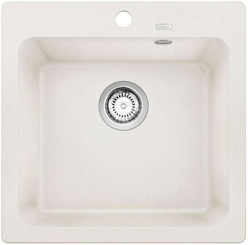 Naya 5 - Silgranitspüle, 52x51 cm, weiß 526582 - Blanco