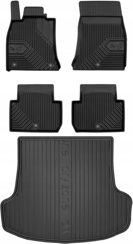 Thumbnail - SET 77 Fußmatten und Matten KIA Stinger Liftback 2017-2023
