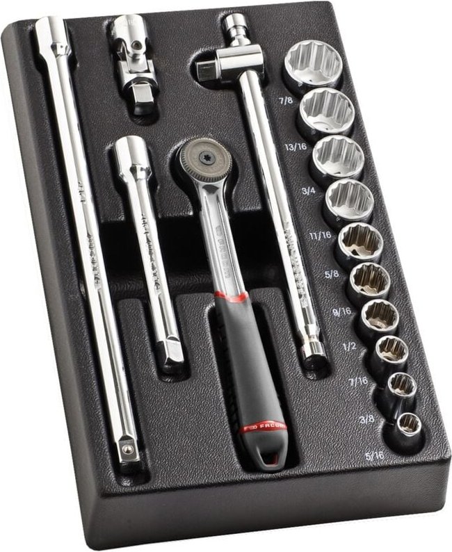 FACOM Modul - Steckschlüssel 3/8Z, 16-tlg.