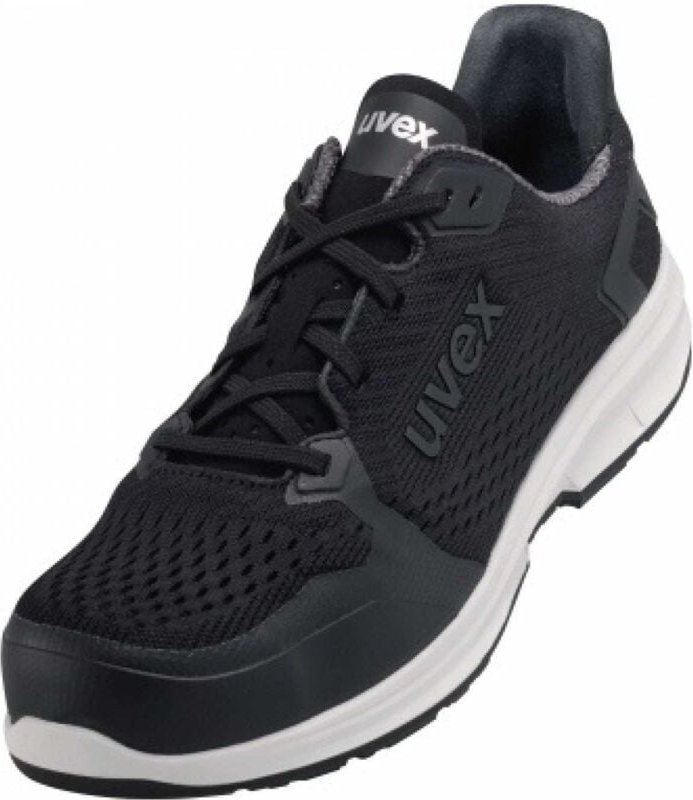 Uvex - 1 sport Sicherheits-Halbschuh Gr.39 W11 S1 esd sr schwarz/weiß 6598.8