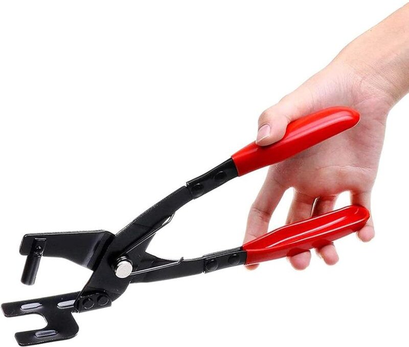 Aiperq - Auspuff-Gummizange, 11-Zoll-Auto-Auspuff-Aufhänger-Entfernungszange, Auto-Auspuff-Gummizange-Entfernungswerkzeu...