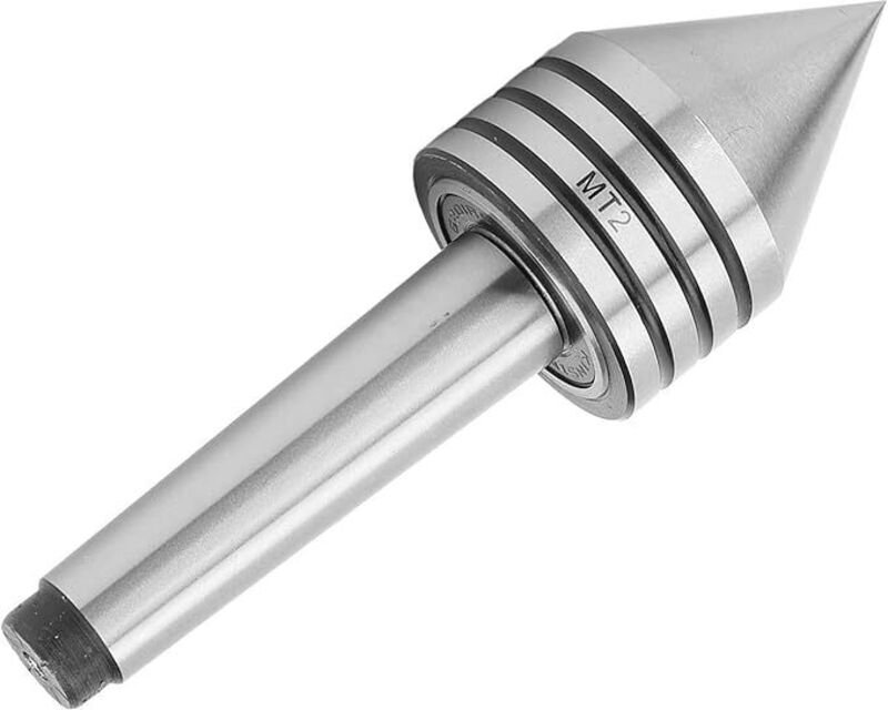 Hss 60 Grad MT2 Kegel-Mitlaufspitze – Drehzubehör für Holz und Metall für CNC-Drehmaschinen - Lntyq