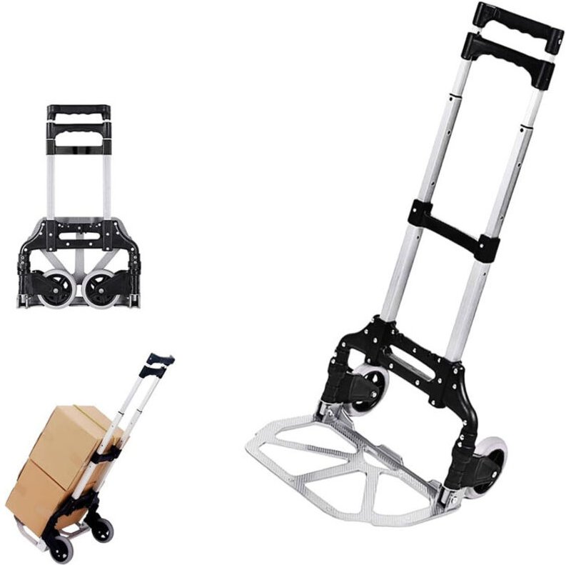 Ej.Life Transportwagen aus Metall, faltbar, Sackkarre, Handhabung, Sackkarre, Umzugswagen, Treppensackkarre, robust, 60 ...