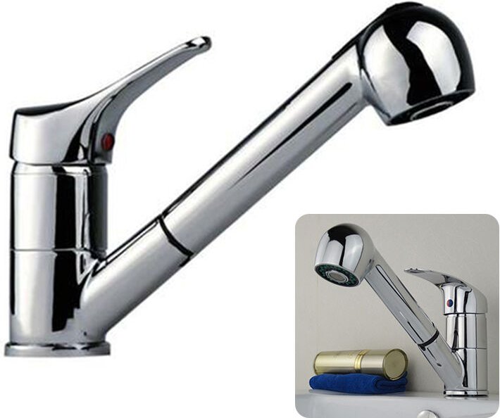 Küchenarmatur Einhebel Spültischarmatur Küchenarmatur Wasserhahn Einhand Armatur+ausziehbar Brause