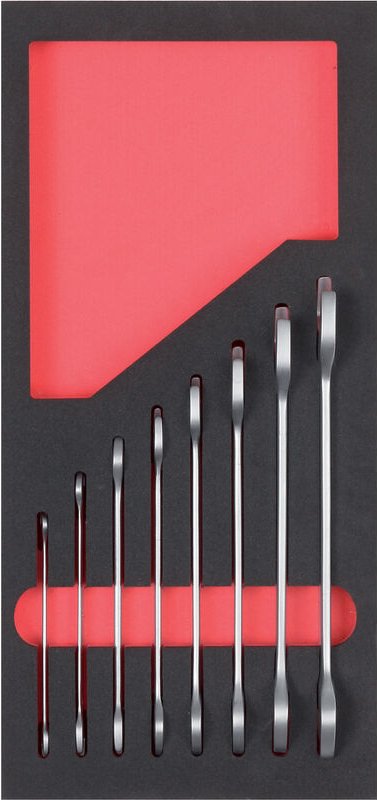 Modul Doppelmaulschlüssel 8-tlg. 6-22mm - Format