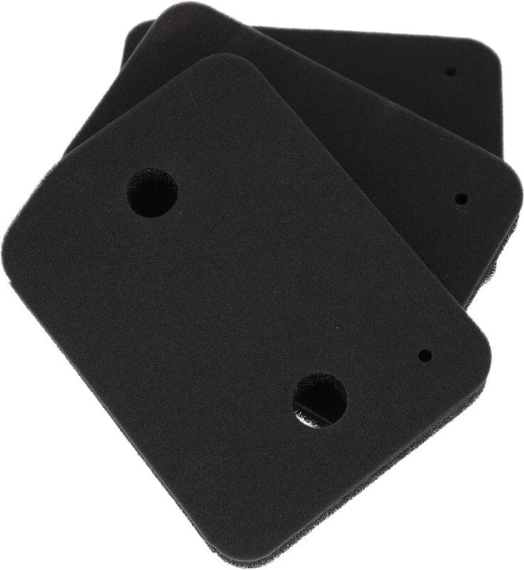 3 x Schaumstoff-Schwammfilter für Wäschetrockner von Miele Wärmepumpe 9164761 - Sollbry