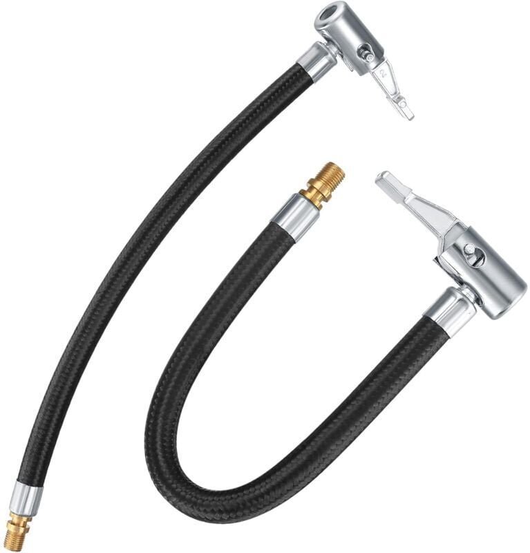 Thumbnail - Pcs Reifenfüllpumpenschlauch, 30 cm Ventil-Füllschlauch Fahrradschlauch, Autoreifenadapter, Gummi-Autoluftschlauch, Schw...