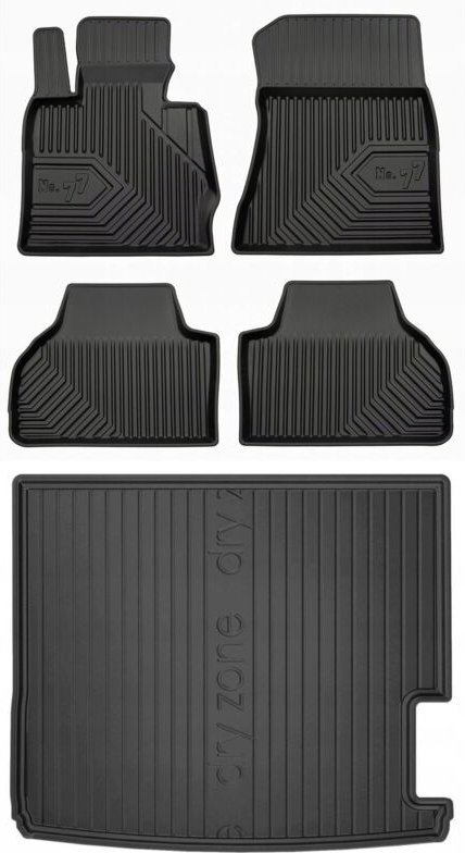 SET 77 Gummimatten und Abdeckung BMW X4 F26 2014-2018