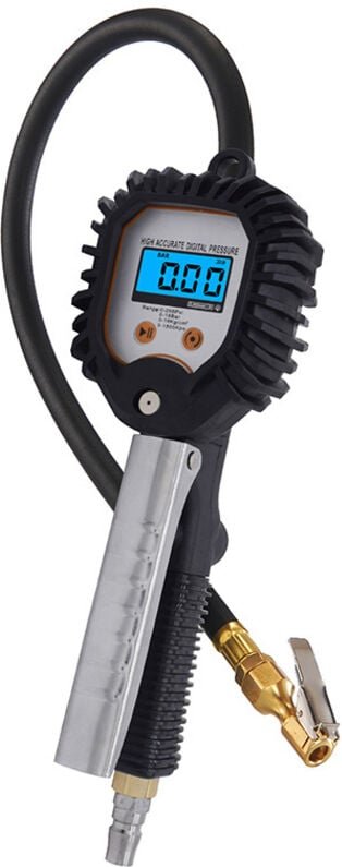 Reifenfüllmessgerät – Hochleistungs-Reifenfüllwerkzeug mit 255 PSI, Präzisions-Luftkompressor-Zubehör Langlebiges Spannf...