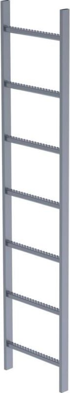 Thumbnail - Günzburger Steigtechnik Schachtleiter Edelstahl V4A 400 mm lichte Weite 7 Sprossen - 063007