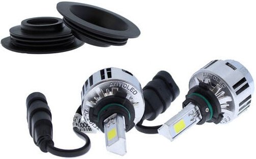 LED-Lampen Yatek für Auto und Motorrad 9006, Abblendscheinwerfer, 6000K, 36 W, 3300 Lumen, 12V, enthält Lüfter und Kühlk...