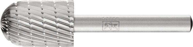 Thumbnail - PFERD TOOLS HSS Frässtift Walzenrundform C Ø 16x25 mm Schaft-Ø 6 mm Z 3 universal mittel fein Spanbrecher