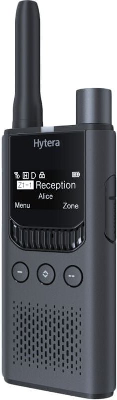HYTERA DMR+Analog-Funkgerät HYT-S35, PMR446-446 MHz, 2200 mAh, BT V 5, Grau