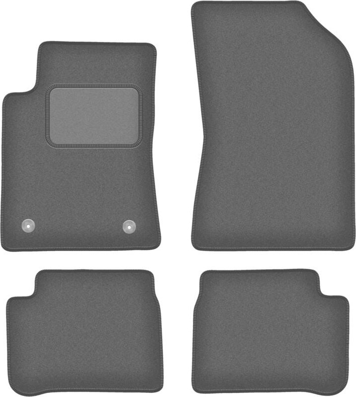 Graphit-Fußmatten für: Citroen C3 III Fließheck (2017-)