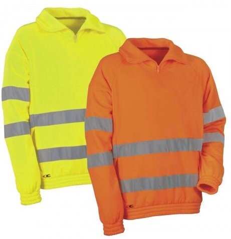 Cofra Vision Sweatshirt mit hoher Sichtbarkeit - XXXXL - Gelb