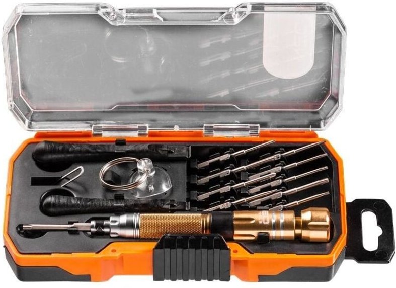 Thumbnail - NEO TOOLS Smartphone-Reparaturset - 10 Spitzen + Saugnapf