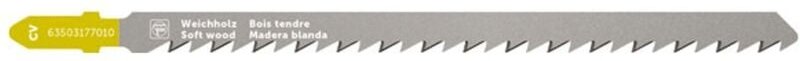 63503177010 Stichsägeblatt für Holz cv 130 T4 sw sc 5 St. - Fein