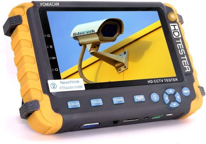 IV8W 5-Zoll-TFT-LCD 4-in-1 8MP AHD TVI 8MP CVI CVBS Koaxial-HD-Überwachungskamera-Testmonitor, unterstützt