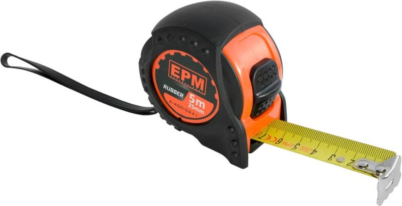 Gummi-Maßband 5 m x 25 mm – E-400-0241