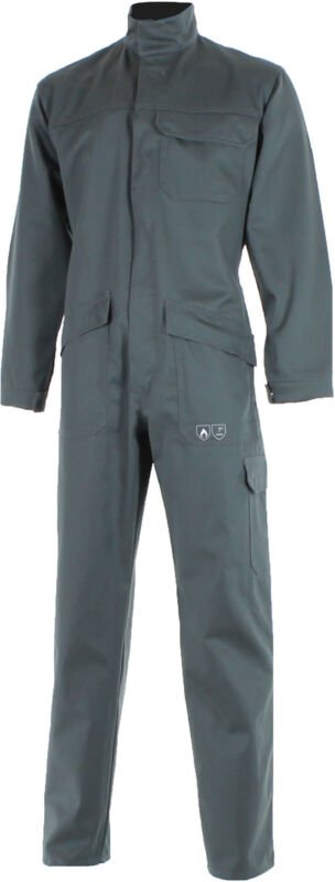 Feuerhemmende Overall Grau Stahl 5XL - FR(68-70)