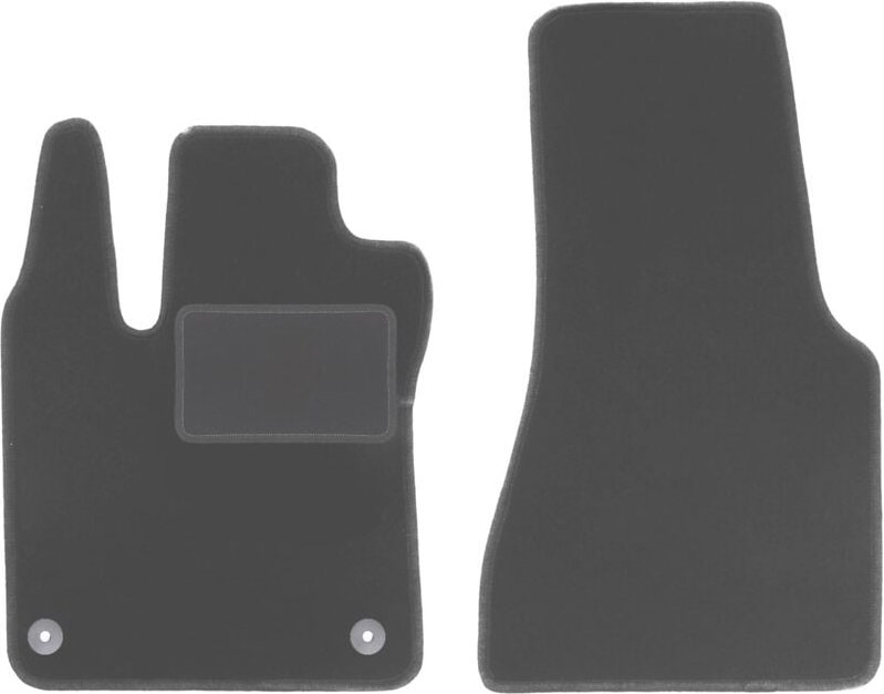 Graphit-Fußmatten für: Smart Fortwo III Schrägheck (2014-2020)