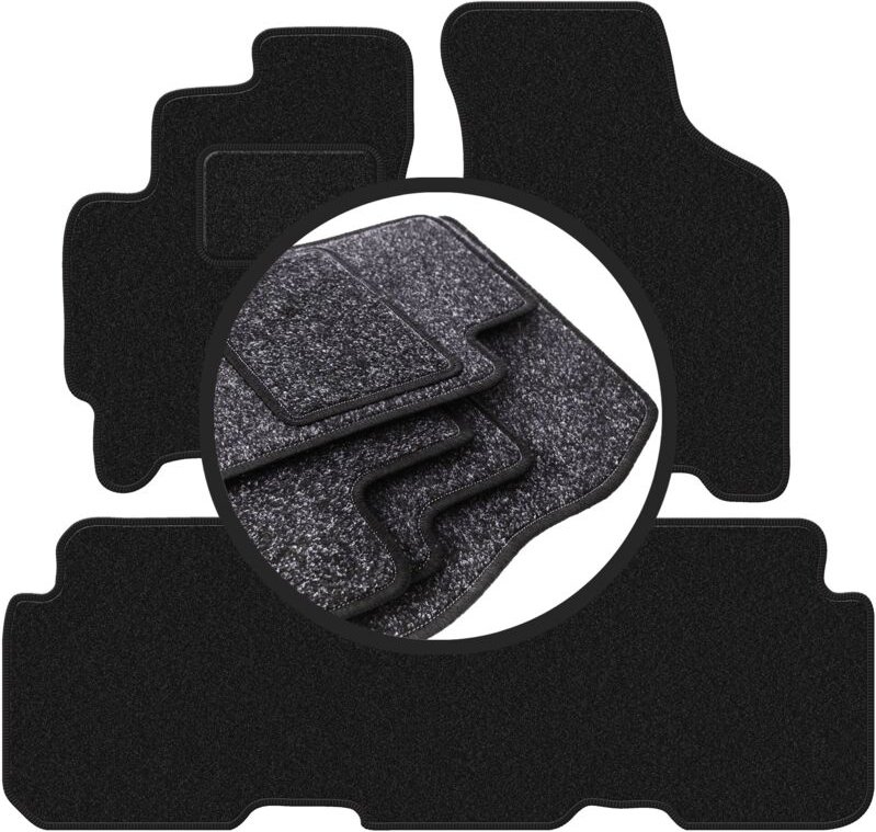 ANTHRA Autofußmatten für: Kia Carens I Minivan (1999-2006)