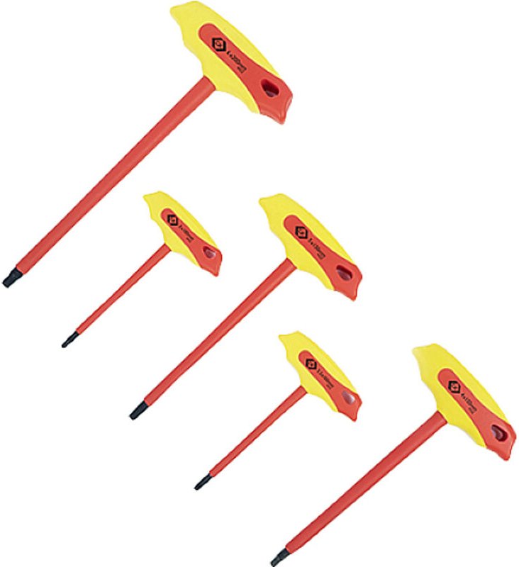 C.k T4422 set vde Sechskantschlüssel-Set Schlüsselweite (metrisch): 3 mm, 3.5 mm, 4 mm, 5 mm, 6 mm