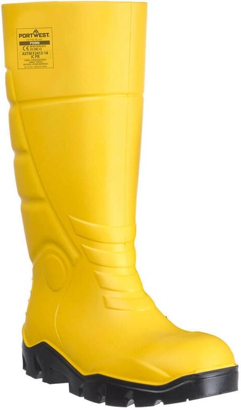 Arbeitsstiefel PU S5 CI FO Gelb 39