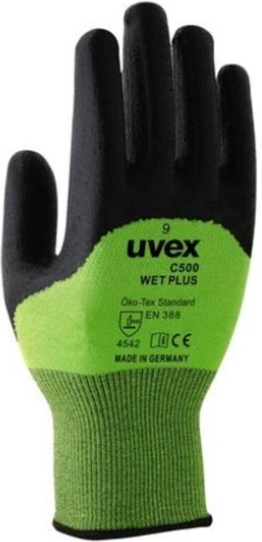 C500 wet plus 6049611 Schnittschutzhandschuh Größe (Handschuhe): 11 en 388 1 Paar - Uvex