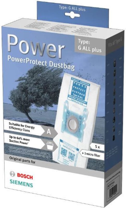 Ersatzteil - Staubsaugerbeutel 5 St., original - - siemens, bosch