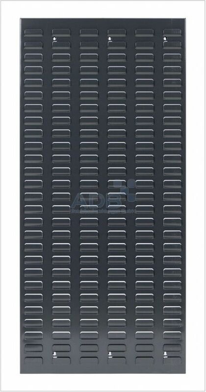 Schlitzplatte, senkrecht, L456xB987mm, RAL7016 - ADB