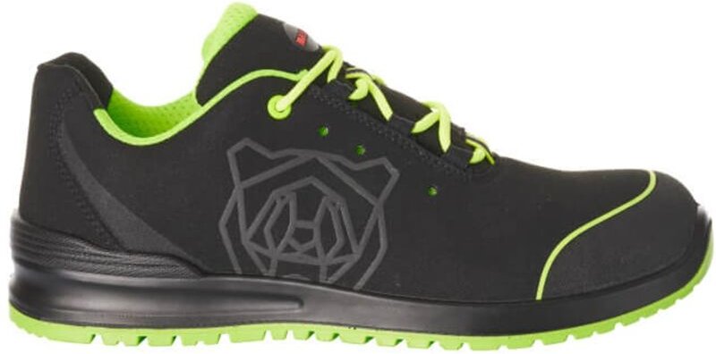 Mascot Sicherheitshalbschuh F0210-702 48 Schwarz/Limonengrün