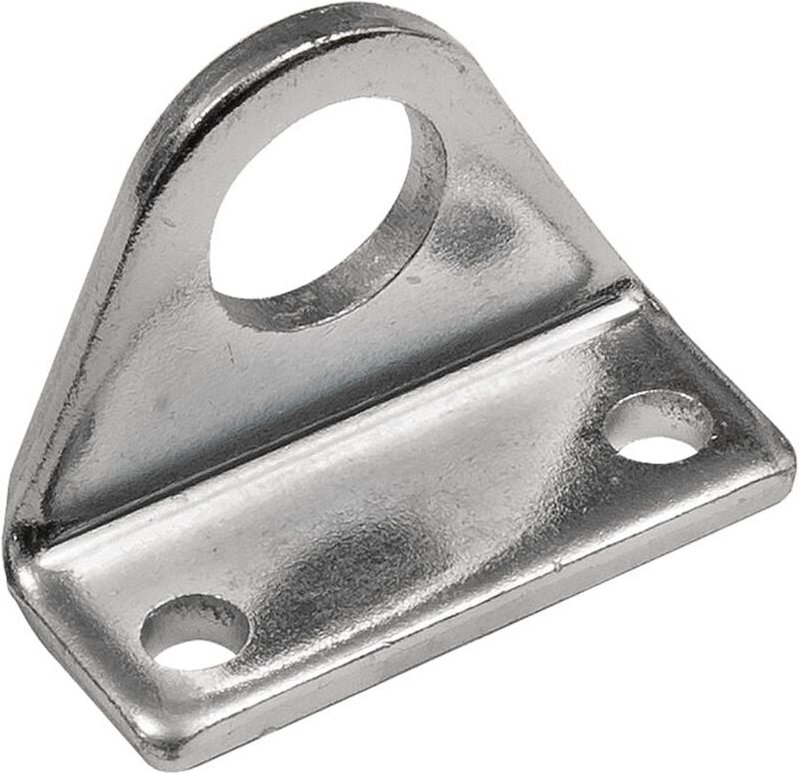 Fußbefestigung, iso 6432, Kolben-Ø 12-16, Stahl verzinkt, 1 Stück - Riegler