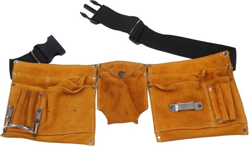 Thumbnail - Werkzeuggürtel, Werkzeugtasche aus Rindsleder, Gartenwerkzeugtasche-RAPANDA