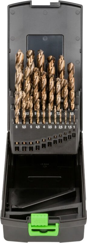 JBM54314 Spiralbohrerkoffer 1–13 mm Kobalt