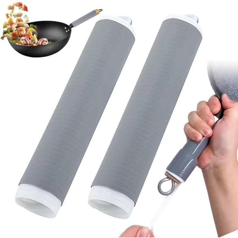 Silikon-Topflappenhalter, Silikon-Topflappengriff, Topflappen mit Griff, für Gusseisen, Auflaufformen, Metallbratpfannen...