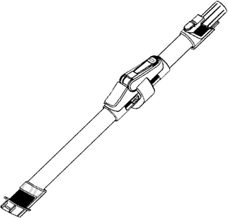 Ersatzteil - Flexibler Schlauch, grau - - ROWENTA