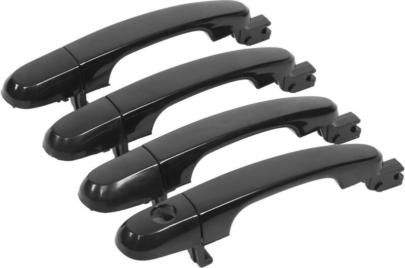 Türgriff, 826511F010, Schwarzer ABS-Auto-Außentürgriff mit Kappe, Ersatz für Sportage 2005-2010