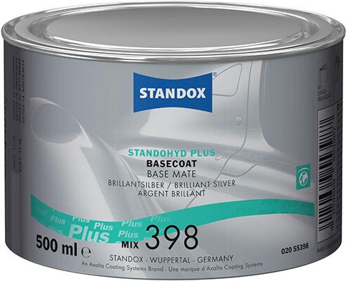 Standox-Mischung 398 Undurchsichtiger Basis-Standohyd Brilliant Silver Lt 0,5