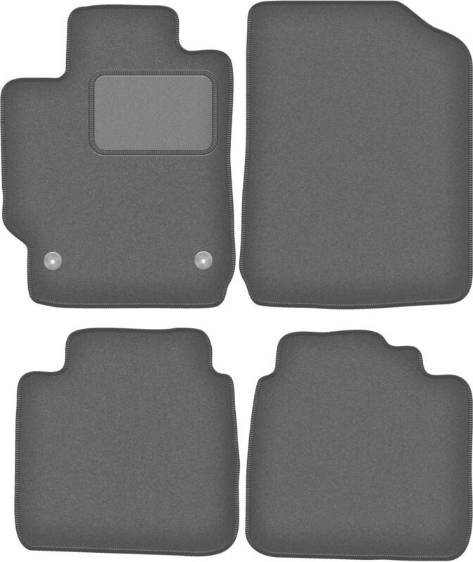 Graphit-Fußmatten für: Toyota Camry VII Limousine (2007-2011)