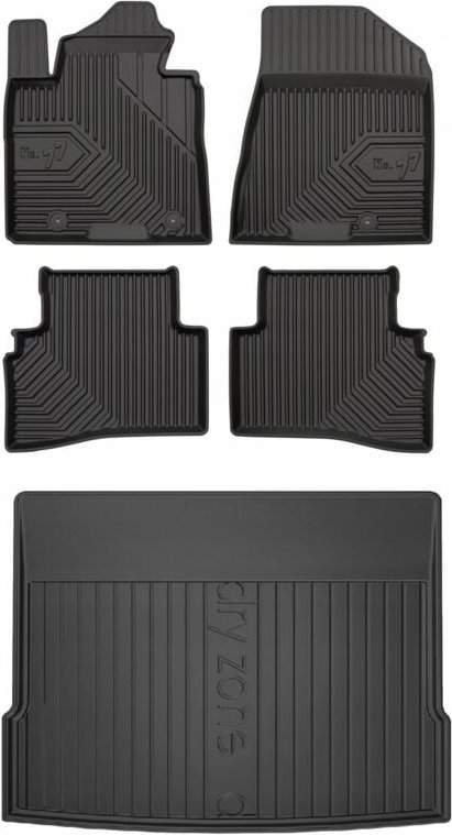 Thumbnail - SET 77 Fußmatten und Matte Hyundai Tucson 3 2015-2020 d bn