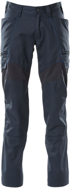 Mascot MASCOT® ACCELERATE Hose mit Schenkeltaschen, Stretch-Einsätze Gr. 47 schwarzblau