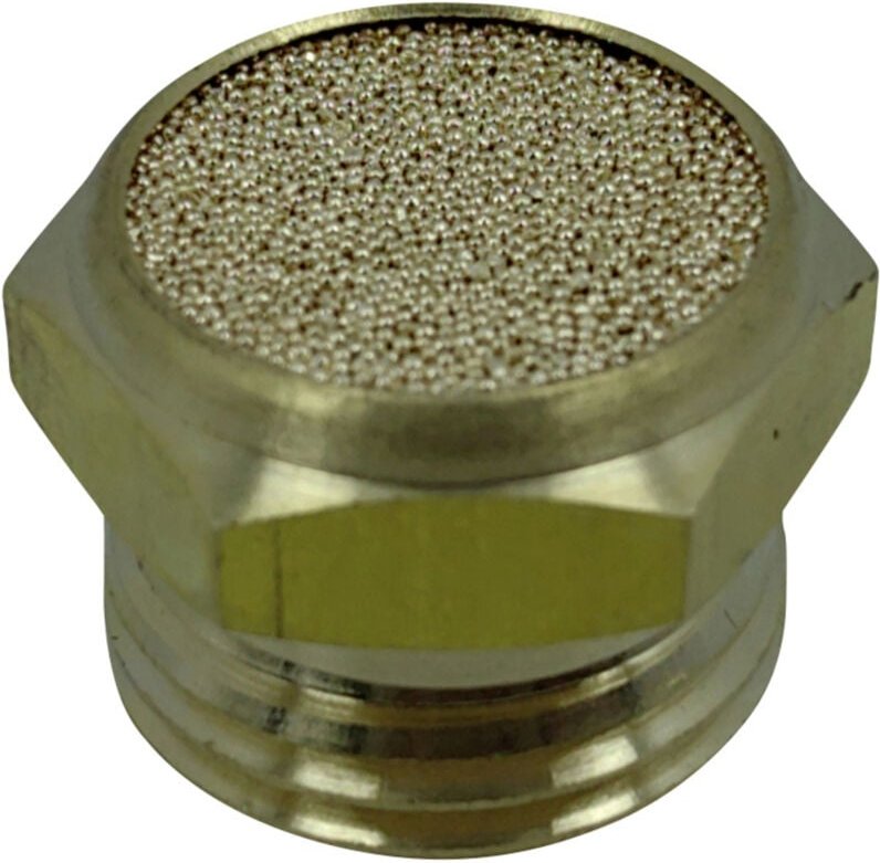 Druckluft-Schalldämpfer TC-12770336 Außengewinde G1/2' 15 bar Messing 1 St. - Tru Components