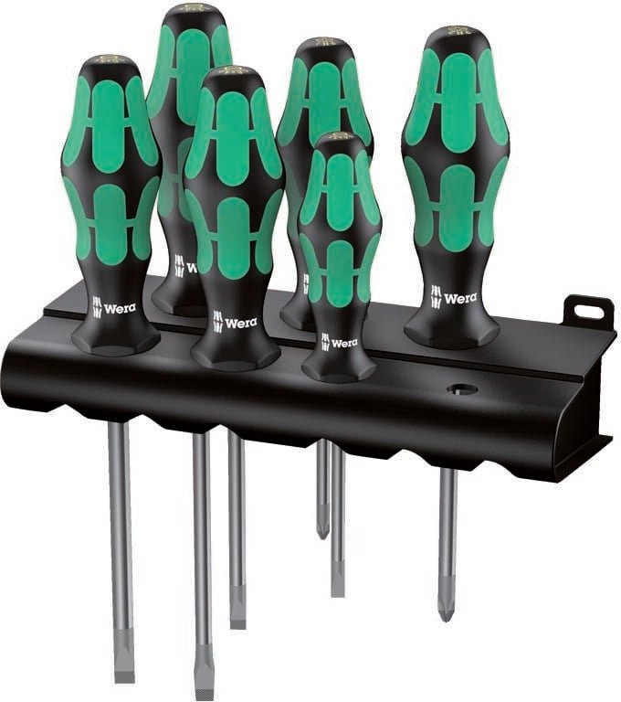 6er Set wera Schraubendreher - Idrhaus