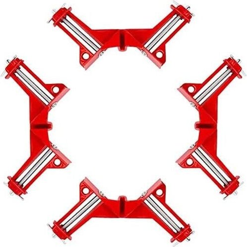 Stück 90 Grad verstellbare rechtwinklige Klemme, Holzklemme, Glas-Bilderrahmen für Aquarium - Sollbry