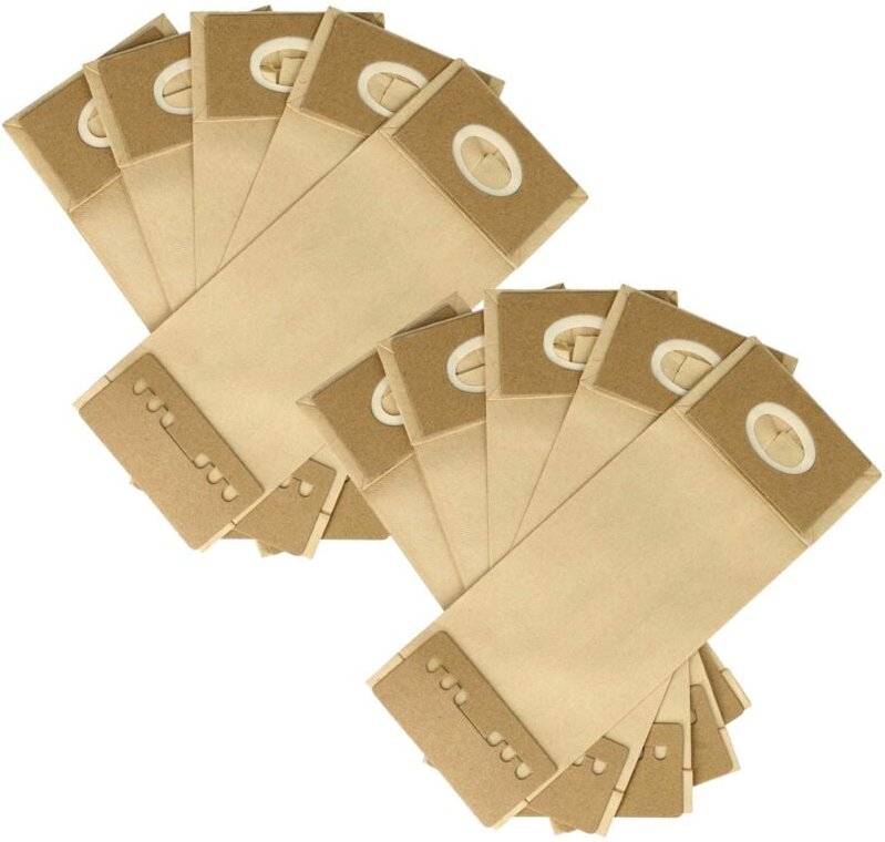 10x Turbofilter Ersatz für Festool 489129, 489128, 489631 für Schwingschleifer, Exzenterschleifer - Papier-Staubbeutel S...