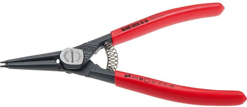 Sicherungsringzange gerade a 1 135 mm Aussen - Format